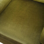 Green 37 Accent Chair with Plastic Legs and Decorative Pillows - Image 13