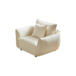 44 Upholstered Arm Chair with Pillows - Image 2