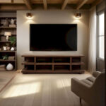 Laurel Canyon 85 inch TV Stand for TVs up to 95 inches, No Assembly Required - Image 15