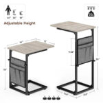 C Shaped End Table - 16D x 12W x 33H - Image 8