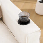 3-In-1 Upholstered Futon Sofa Convertible Floor Sofa Bed - Image 31