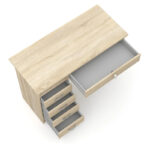 Skylar 5-drawer Desk - Image 6