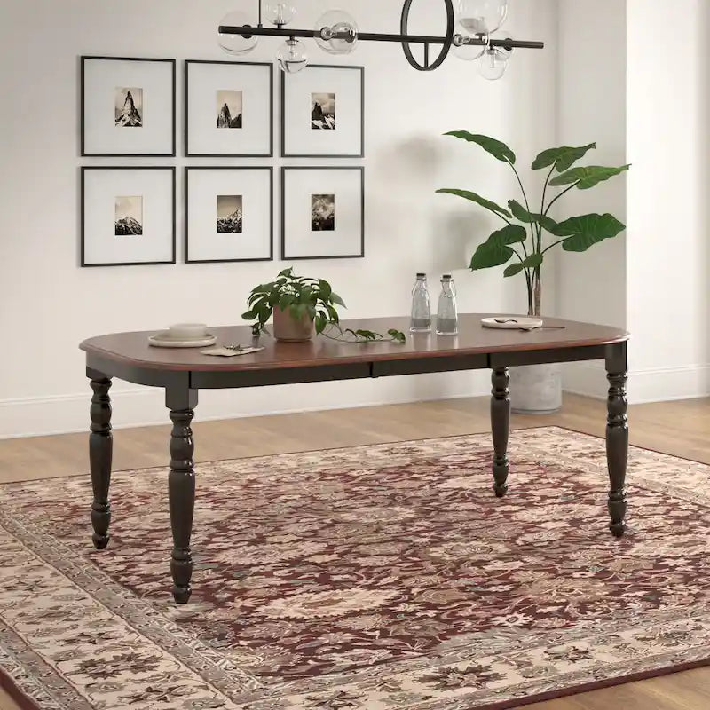 9246385209503_558393 Brunico Two-Tone Dining Table - Image 1
