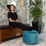 Belgique Velvety Indoor Pouf by - Image 36