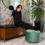 Belgique Velvety Indoor Pouf by - Image 39