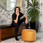 Belgique Velvety Indoor Pouf by - Image 40