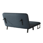 Convertible Tri-Fold Sofa Bed with Adjustable Backrest & Pillow - Image 9