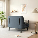 Convertible Tri-Fold Sofa Bed with Adjustable Backrest & Pillow - Image 27