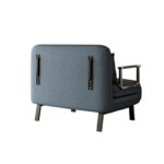 Convertible Tri-Fold Sofa Bed with Adjustable Backrest & Pillow - Image 29