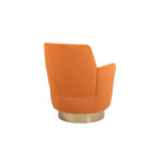 Velvet Soft Fabric Swivel Barrel Chair - 28.3 x 29.3 x 32.7 - Image 23