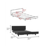 Kaia Bed Base with Headboard, Twin - Image 13