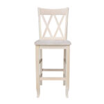 Unfinished Double X-back Stool - Image 15