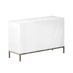 Wooden Storage 6 Drawer Double Dresser for Bedroom - Image 10