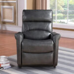 Colby Dark Charcoal Grey Reclining Power Lift Chair - Image 4