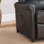 Colby Dark Charcoal Grey Reclining Power Lift Chair - Image 5