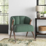 Florence Vintage Mid-century Low-profile Accent Chair - Image 9