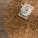 31.29 Modern Retro Splicing Round Coffee Table - Image 7