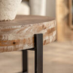 31.29 Modern Retro Splicing Round Coffee Table - Image 8