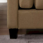 Modern Double Arm Sofa,Deep Seat Couch,Pillowed Back Cushions,Durable Upholstered Fabric - Image 8