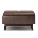 34 inch Wide Mid Century Modern Rectangle Table Ottoman - Image 24