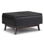 34 inch Wide Mid Century Modern Rectangle Table Ottoman - Image 27
