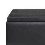 34 inch Wide Mid Century Modern Rectangle Table Ottoman - Image 33