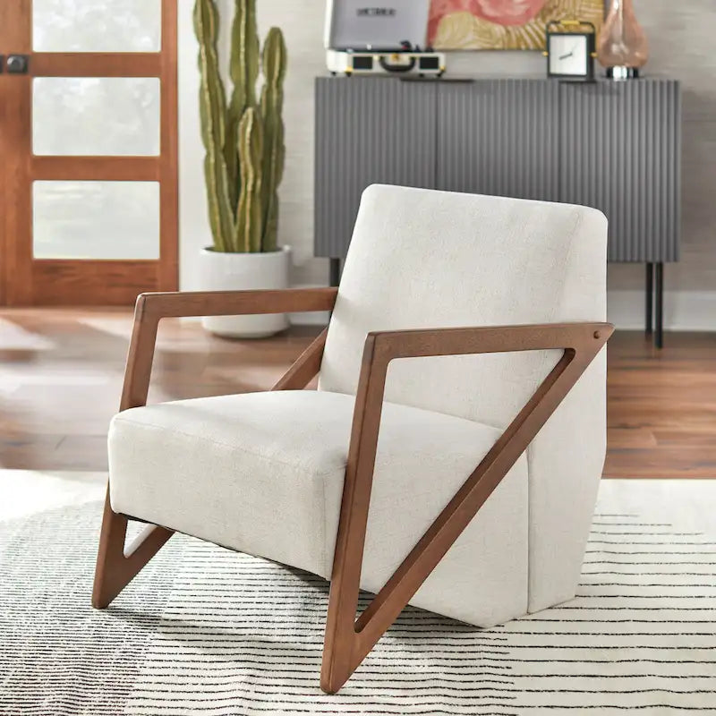 9284211998879_559186 Pamela Mid-century Triangular Chair - Image 1