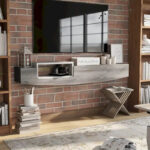 Contemporary 63-inch 1-Shelf Floating TV Console with Drawer and Lift-top Storage by - Image 18