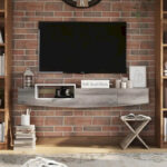 Contemporary 63-inch 1-Shelf Floating TV Console with Drawer and Lift-top Storage by - Image 3