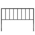Kenvil Classic Queen Size Black Metal Headboard - Image 3