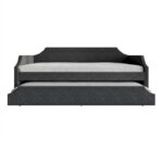 Elegance Linen Upholstered Twin Size Daybed with Trundle - Image 24
