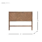 Piero Chevron Queen Headboard - Image 8