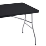 Folding Table Foldable Table Portable Collapsible Table Multipurpose Rectangular Resin Fold Up Table for Outdoor Camping - Image 20
