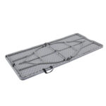 Folding Table Foldable Table Portable Collapsible Table Multipurpose Rectangular Resin Fold Up Table for Outdoor Camping - Image 30