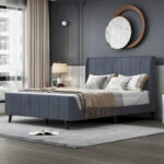 Full Size Upholstered Platform Bed - Image 31