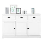 Multifunctional Wooden Buffet Sideboard Console Storage Cabinet - Image 5