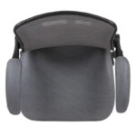 Mid-Back Mesh Ergonomic Drafting Chair with Foot Ring and Flip-Up Arms - Image 41