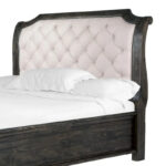 Bellamy Traditional Peppercorn Queen Sleigh Bed Headboard - Image 2