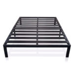 Queen size Metal Platform Bed Frame with Heavy Duty Steel Slats - Image 2