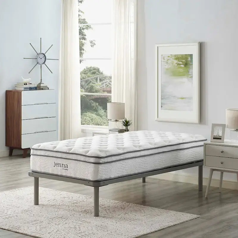 9372888629407_555341 Jenna 10 Twin XL Innerspring Mattress - Image 1