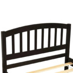 Twin size Platform Bed Wood Bed Frame with Trundle - Image 7