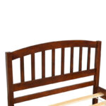 Twin size Platform Bed Wood Bed Frame with Trundle - Image 16