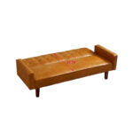 PU Leather Sofa Bed - Image 4