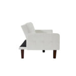 PU Leather Sofa Bed - Image 17