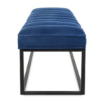 Modern Metal Base Upholstered Bench for Bedroom for Entryway - Image 12
