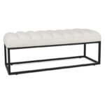 Modern Metal Base Upholstered Bench for Bedroom for Entryway - Image 31