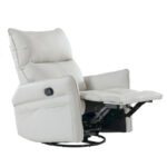 Modern PU Leather Rocker Seating Glider Swivel Recliner Chair - Image 16