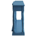 Retro Senior Console Table for Hallway Living Room Bedroom with 4 Front Facing Storage Drawers and 1 Shelf - Image 24