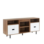 60 Wood Media Console TV Stand Classic Entertainment Center - Image 14