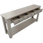Console Table/Sofa Table with Storage Drawers and Bottom Shelf for Entryway Hallway - Image 10